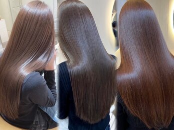 エル バイ ロンド 関(elle by Lond)の写真/[究極の縮毛矯正+カット+トリートメント￥19800]艶と柔らかさ溢れるストレート[髪質改善/岐阜/縮毛矯正/関]