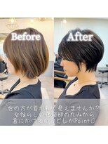 トッカ ヘアアンドトリートメント 難波店&nbsp;ショートカット/ショートヘア/ショートボブ/30代40代50代/難波