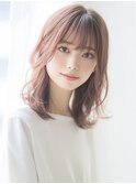 ★暗めカラーグランマッシュフェイスフレーミングデザインカラー