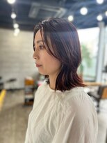 ソイクフ(SOY KUFU)&nbsp;大人可愛い20代30代40代◎魅力倍増しカールセミディシアーカラー