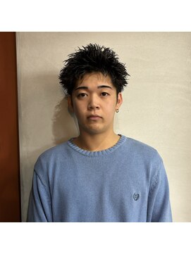 ウェーブ(WAVE) スパイキーショート/メンズパーマ/メンズカット