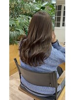 オーシャン(Ocean) 【OceanHair&Life田中愛梨】ブリーチあり/オリーブグレージュ