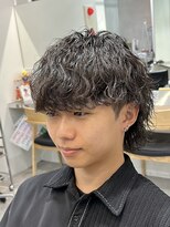 フィフスパーク(fifth PARK)&nbsp;渋谷マッシュ波巻きスパイラルパーマツイストスパイラルパーマ