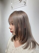 タノ(tano) レイヤー×ハイトーングレー