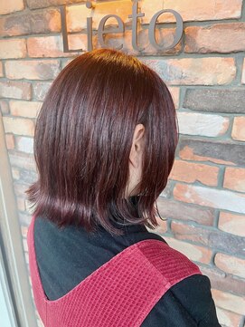 リエート(Lieto) ボルドールビー×外ハネボブ