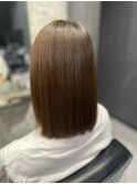 立体感ふわふわボブ×20代30代大人可愛い小顔スタイル