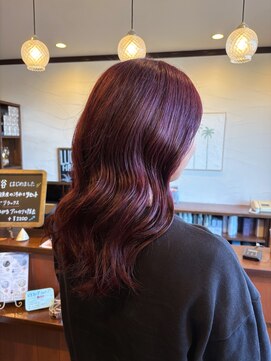 美容室 ルチア ハワイ(Luccica HAWAII) ボルドーカラー