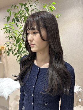 ジーニー 横浜(giinii) 横浜/ブリーチ無しダブルカラー/グレージュ