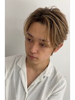 ボンド トウキョウ(BOND TOKYO)&nbsp;毛流れブロンド#ニュアンスパーマ#センターパート