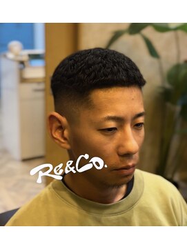 リアンドコー(Re&co) 濡れパン/iron perm/スキンフェード