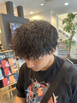 男を磨くメンズサロン オム グランド(HOMME GRAND) ルーズパーマ・シャドウパーマ