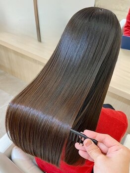 ビューティービースト 大名店(beauty:beast)の写真/話題沸騰の次世代【髪質改善ストレート】艶と柔らかさ、更には質感まで選べるように進化した髪質改善をぜひ