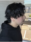 MEN’S HAIR/波巻ツイストスパイラル/フェザーパーマ/新田