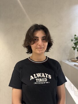 トクヤマサロンニューヨーク(TOKUYAMA SALON NEW YORK) 海外風ボブパーマスタイル