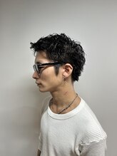 イッヒ 茅ヶ崎(IHHI) men's hair /スパイキーショート/ピンパーマ/ベリーショート