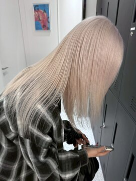 ペレ アネックス 大阪梅田茶屋町店(PELE ANNEX) 着物ヘア/ダークアッシュ/ミディアムレイヤーカット/梅田