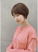 骨格補正カット20代30代40代50代丸みショート似合わせカット