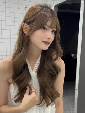 ジュイル ハラジュク(JEWIL HARAJUKU) 柔らか透け感ベージュカラー