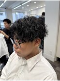 センターパート/シャドウパーマ/パーマ/京都/烏丸/四条大宮