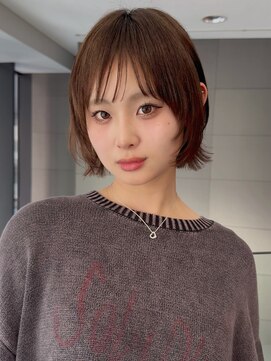 アクシス ナゴヤ(AXIS NAGOYA) 北野ピンクベージュ/イメチェン/クールショート/前髪/名古屋駅