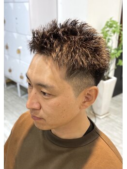 ソラ ヘアーメイク(SORA HAIR MAKE)の写真/《MEN'Sカット+クイックスパ￥5500》♪SBC通り沿いで駐車場完備！大人気のスパで日頃の疲れをリフレッシュ☆