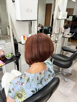 エスプラス 西宮戎店(Splus) 前下がり艶感レイヤーボブ
