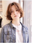 くせ毛風/丸みボブ/ひし形レイヤーボブ/切りっぱなしボブ