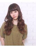 【JY'S】大人かわいいグレーベージュ☆ゆったりロング