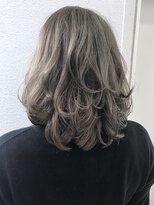 ヘアーデザイン シュシュ(hair design Chou Chou by Yone)&nbsp;☆chou chou☆フォギーベージュ×ふわミディ♪