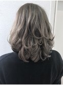 ☆chou chou☆フォギーベージュ×ふわミディ♪