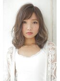 【Lee京橋】ミディアムヘア×フリンジヴェールウェーブ