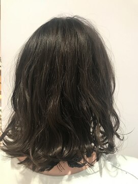 エイトタマプラ たまプラーザ店(EIGHT tamapla) 【EIGHTたまプラ】デザインカラー_切りっぱなしボブ