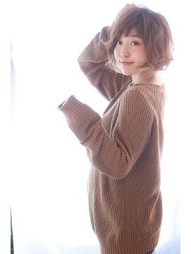 ソア 武蔵小杉(SOAR) 着物も◎デジタルパーマ&イルミナカラーのヘルシーレイヤーボブ