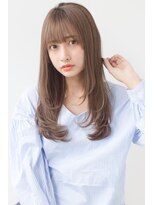 AFLOAT明日香の大人かわいいさらさらロングストレート