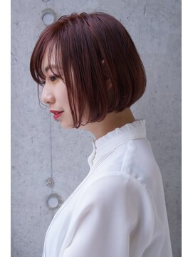 アトリエ フェム(atelier.fem) シンプル×レッドボブ