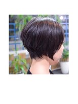 ポタム 東中野(potamu)&nbsp;前下がりショートボブ