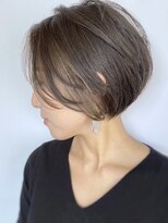 モリオフロムロンドン 原宿本店(morio from London) 【morio原宿】大人のショートカット　前髪カラー