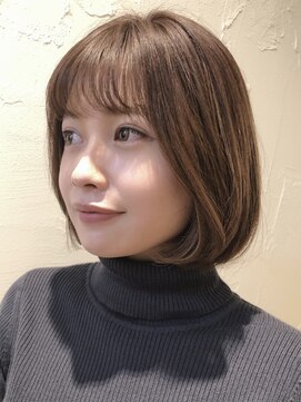 アナザーワールド(ANOTHER WORLD) 韓国風/小顔ボブ/ストレート/タンバルモリ