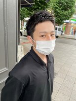 ヘアーアイスカルテット(HAIR ICI QUARTET)&nbsp;メンズ × ピンパーマ