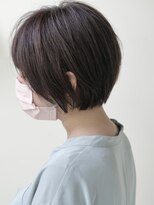 スパ ヘアーデザイン(SPA hair design) プラチナカラーの柔らかショート