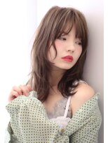 リンダバイネオリーブ 白楽店(Linda by neolive)&nbsp;顔まわりのレイヤーがお洒落なミディアム