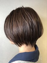エイム ヘア リアム 調布店(eim hair liam)&nbsp;ショートボブ×アッシュブラウン
