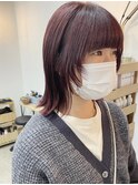 【cuz KLUB】顔周りレイヤー×レッドカラー【池袋】