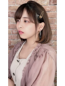 ニスル 上尾店(NISURU) 似合わせカット/大人ガーリー/ダークアッシュ/着物/上尾/上尾駅