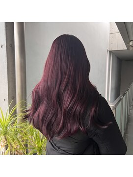 ガルボヘアー 名古屋栄店(garbo hair) #カシスピンク#ヨシンモリ#韓国風#10代#20代#名古屋