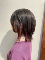 サロンドオクシー(Salon de OXY)&nbsp;インナーカラーラベンダーピンク