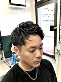 ツーブロック3mm後ろまで