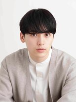 アンガーデン(Une GARDEN)&nbsp;韓国マッシュ /ブルーブラック/ワンカールパーマ