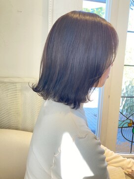 ヘアー ビジン(HAIR Bijin) くびれボブで軽やかに!!