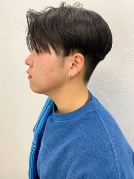 ロイ 南青山 表参道(ROI) ツイストスパイラルパーマショートパーママッシュパーマ黒髪